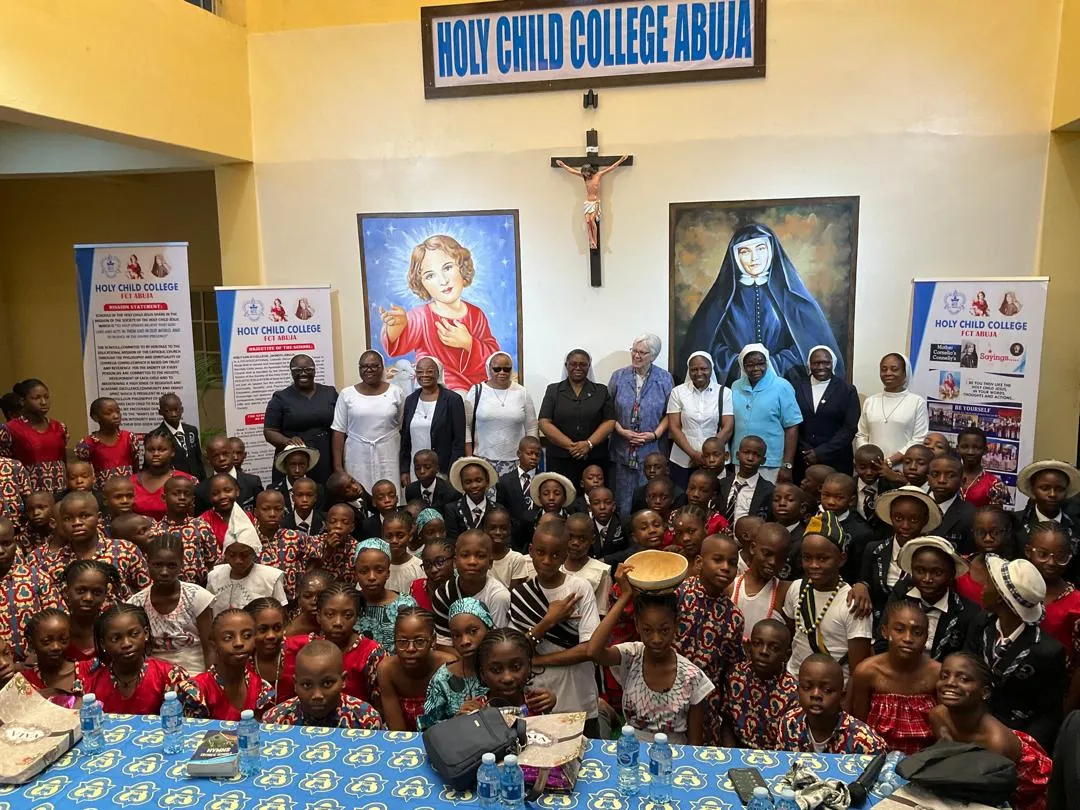 SLT Visit to Holy Child Abuja